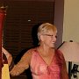 Lorretta Marks provided beautiful music all evening with her harp.   (Photo by Jeanne Tompkins)